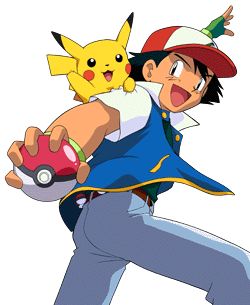 Ash and Pickachu